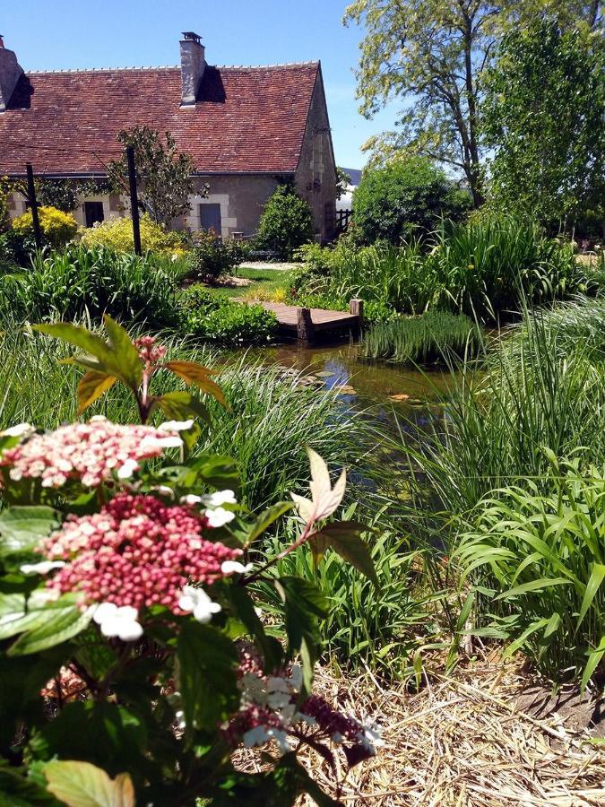 Villa Au Jardin De La Marquetterie Cigogne Exterior foto