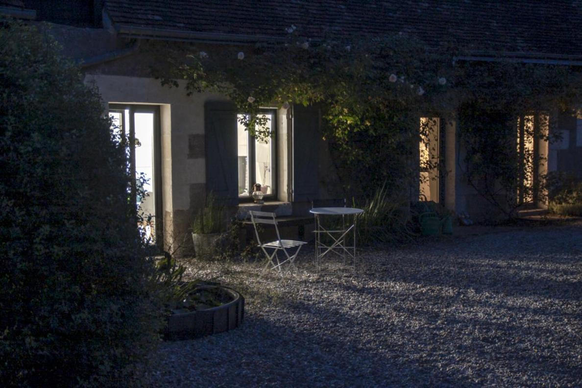 Villa Au Jardin De La Marquetterie Cigogne Exterior foto